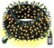 Christmas String Lights, Connectable Waterproof String Lights Green Wire with 8 Modes, Christmas Decorations for Indoor Yard Garden